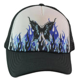 Vitriol Ziggy Butterfly Flame Trucker Hat – Mesh Back Snapback